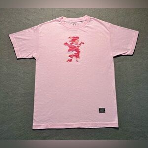 Grizzly Griptape OG Camo Bear Pink T-Shirt Men’s Medium Skater Streetwear